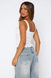 Bare With Me Bustier White
