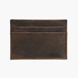 Leather Card Holder | Tobacco