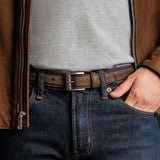 Men's Classic Leather Belt | Tobacco
