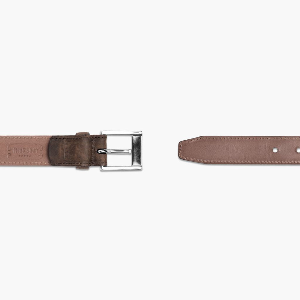 Men's Classic Leather Belt | Tobacco