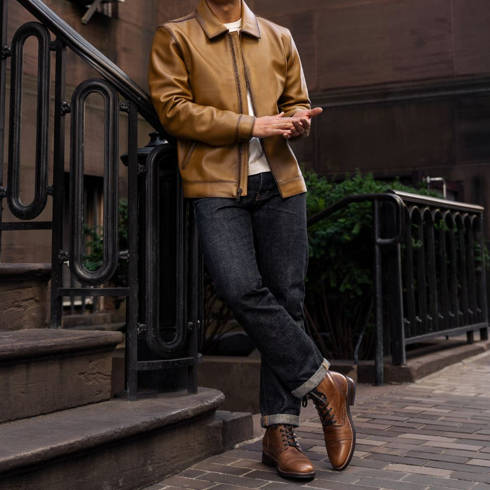 Keanu Jacket | Golden Brown