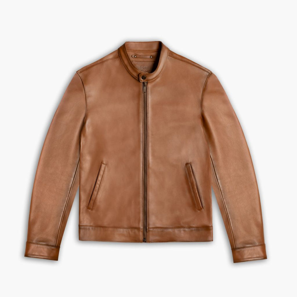 Racer Jacket | Toffee