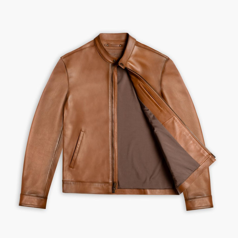 Racer Jacket | Toffee