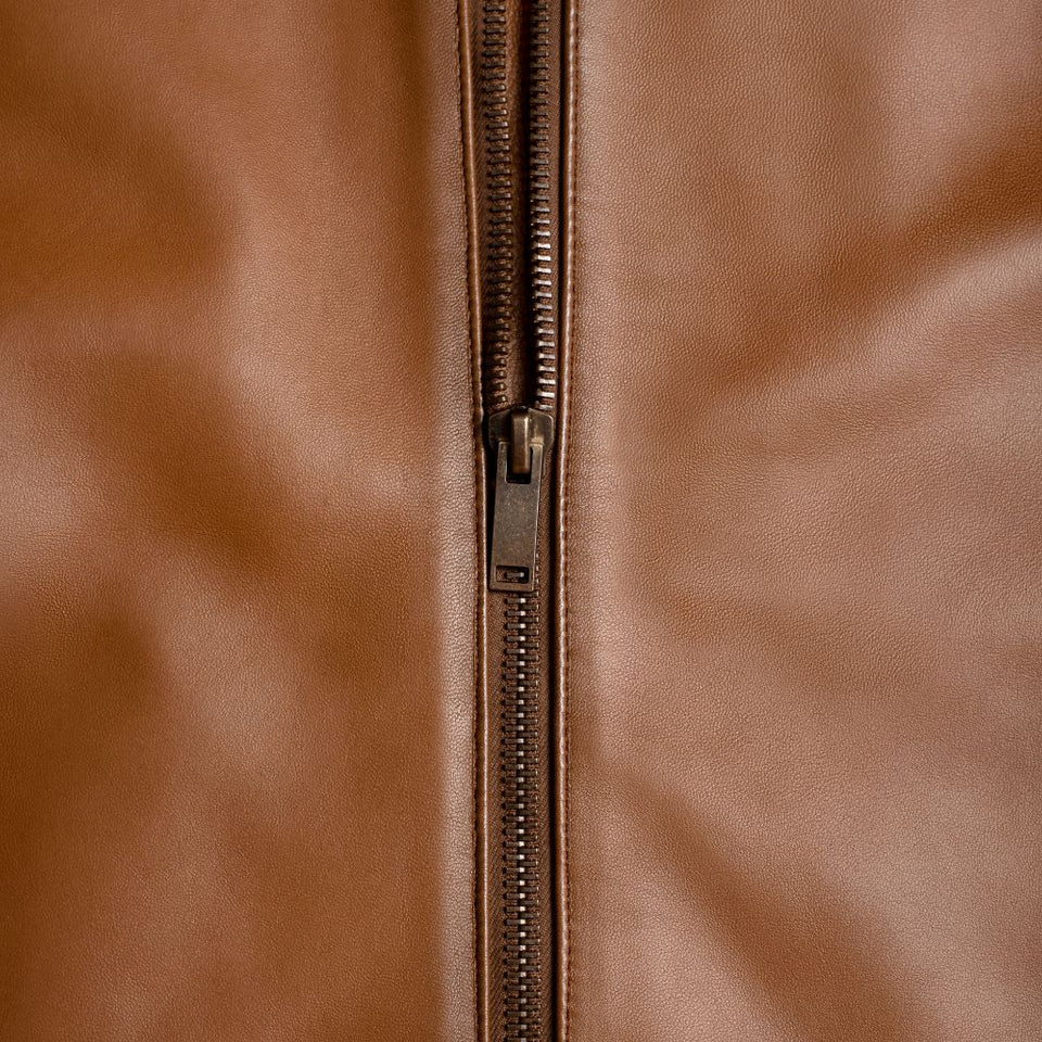 Racer Jacket | Toffee