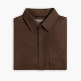 Solid Shirt | Brown