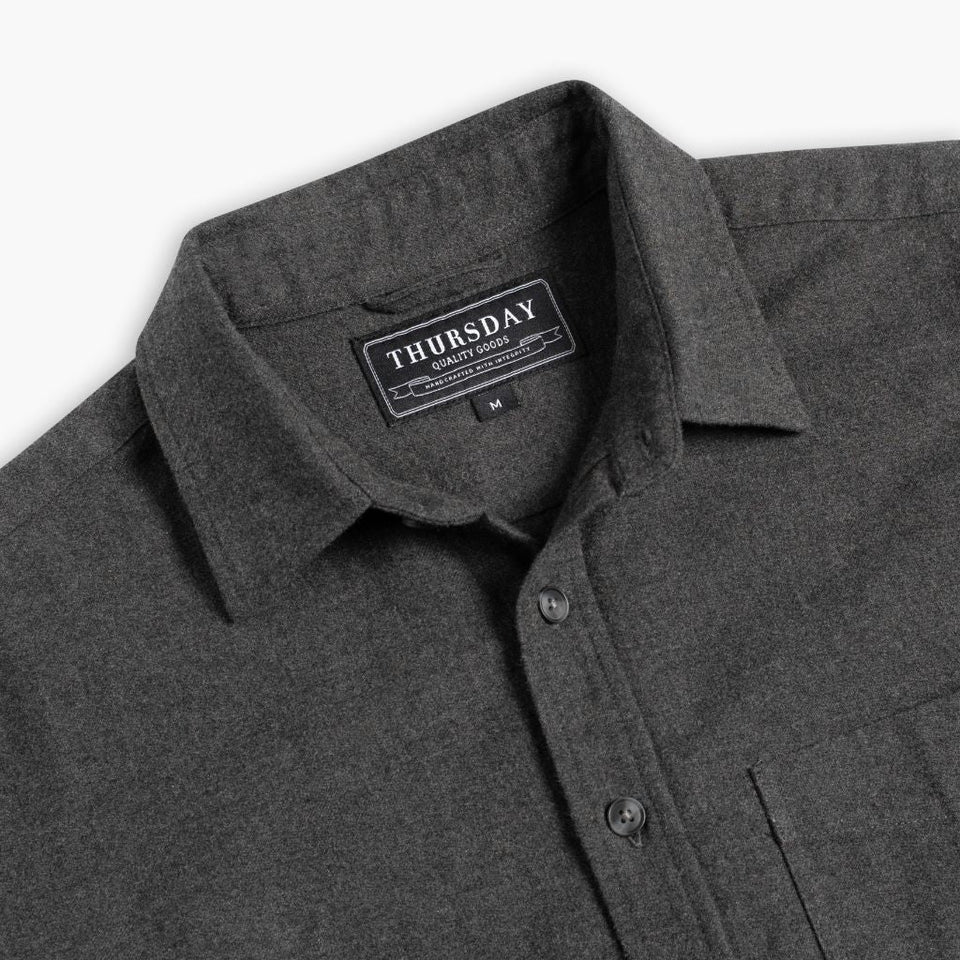 Solid Shirt | Heather Grey