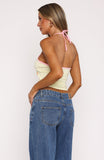 Take Your Mind Off It Halter Top Lemon