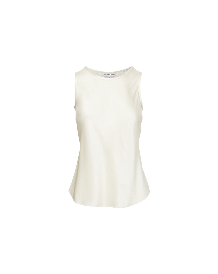 Sabrina Stretch-Silk Tank