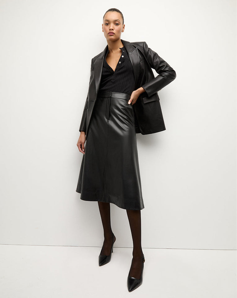 Vega Leather Dickey Jacket