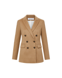 Ellette Italian Camel Hair Dickey Jacket