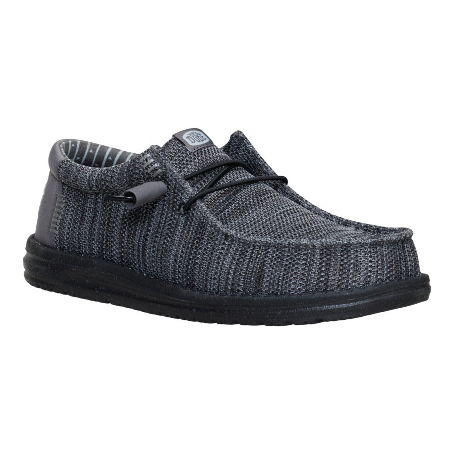 Wally Stretch Sox - Granite Grey/Black