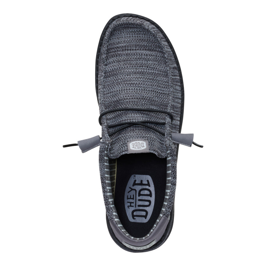 Wally Stretch Sox - Granite Grey/Black