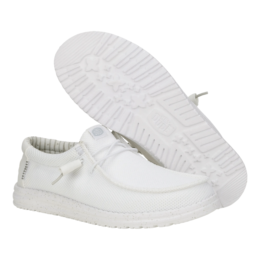 Wally Stretch Sox - White