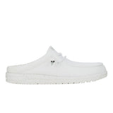 Wally Slip Stretch Sox - White