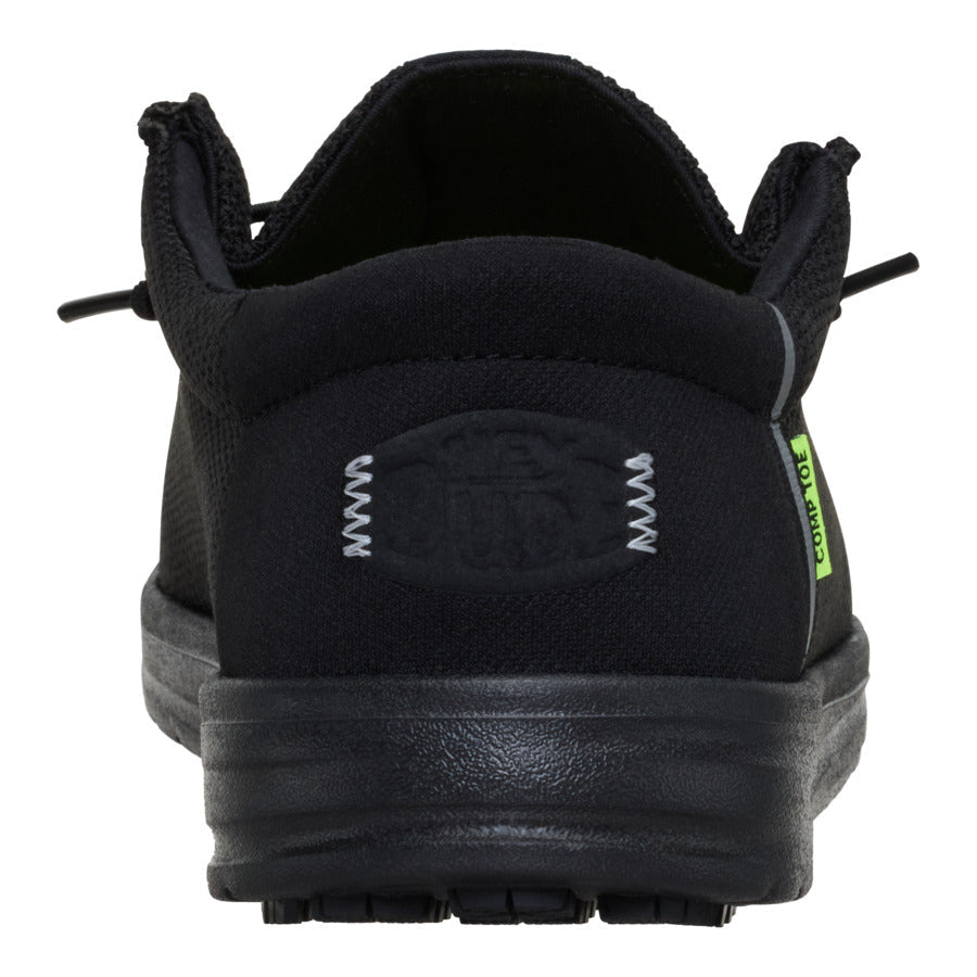 Wally Work Comp Toe - Black/Black