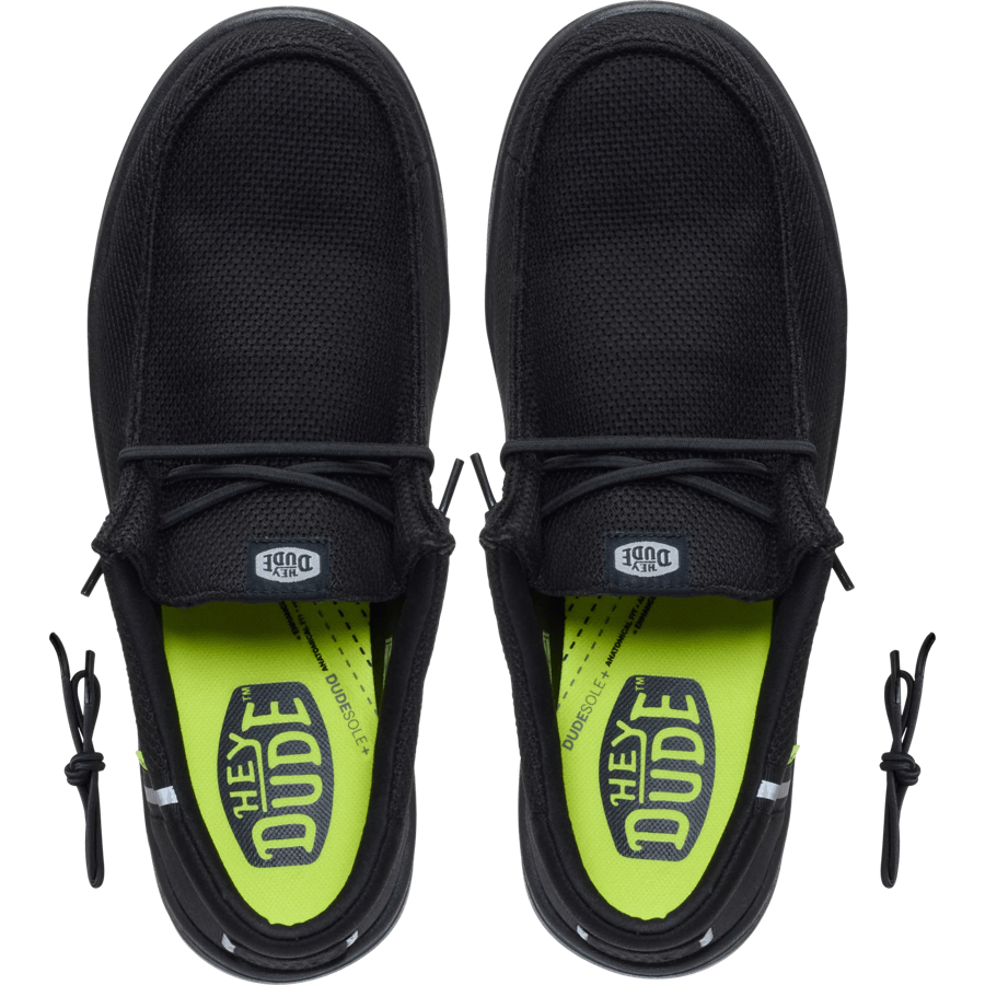 Wally Work Comp Toe - Black/Black