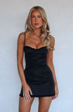 Ride The Wild Mini Dress Black