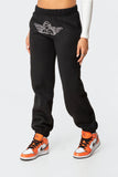 Angie Rhinestone Sweatpants