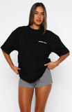 No Mercy Oversized Tee Black