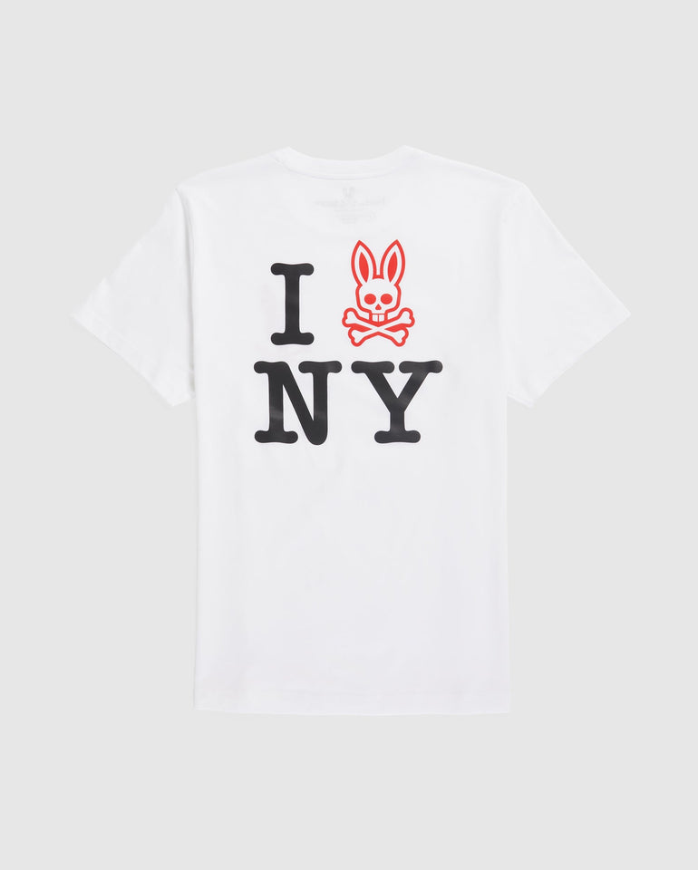 MENS NEW YORK TEE - B6U554W1PC