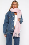 Joss Scarf Pink Plaid