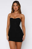 Raised Right. Lead Wrong Lace Mini Dress Black