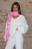 Warm Hug Scarf Candy Pink