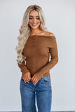 Camaryn Off The Shoulder Sweater