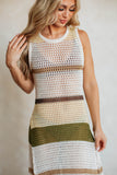 Suni Crochet Striped Dress
