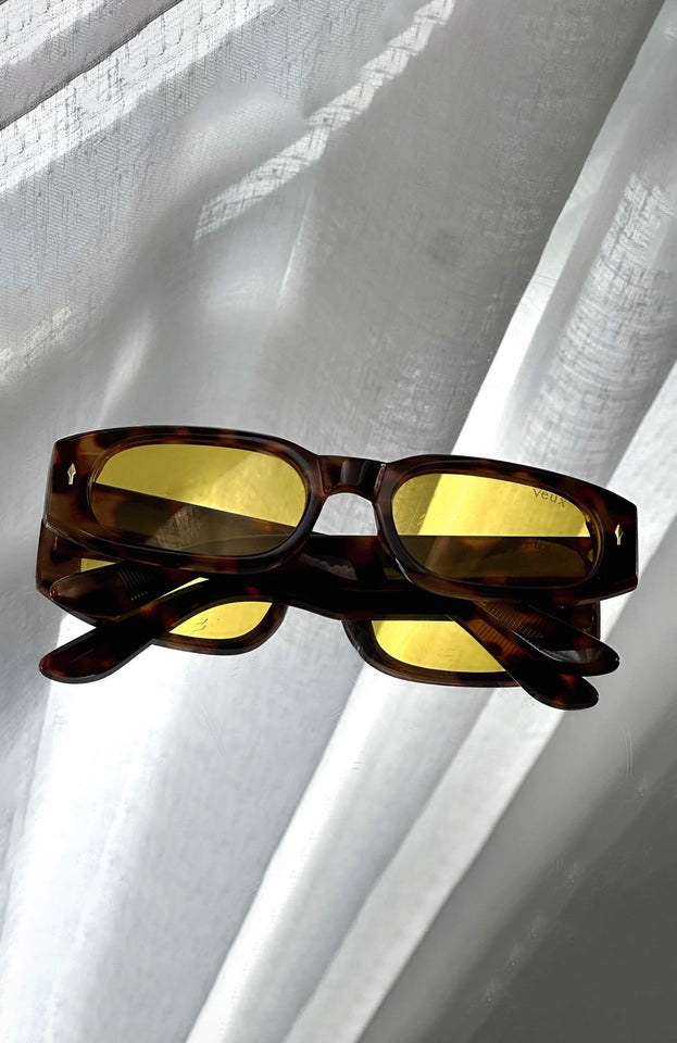 Nish Sunglasses Tort/Yellow