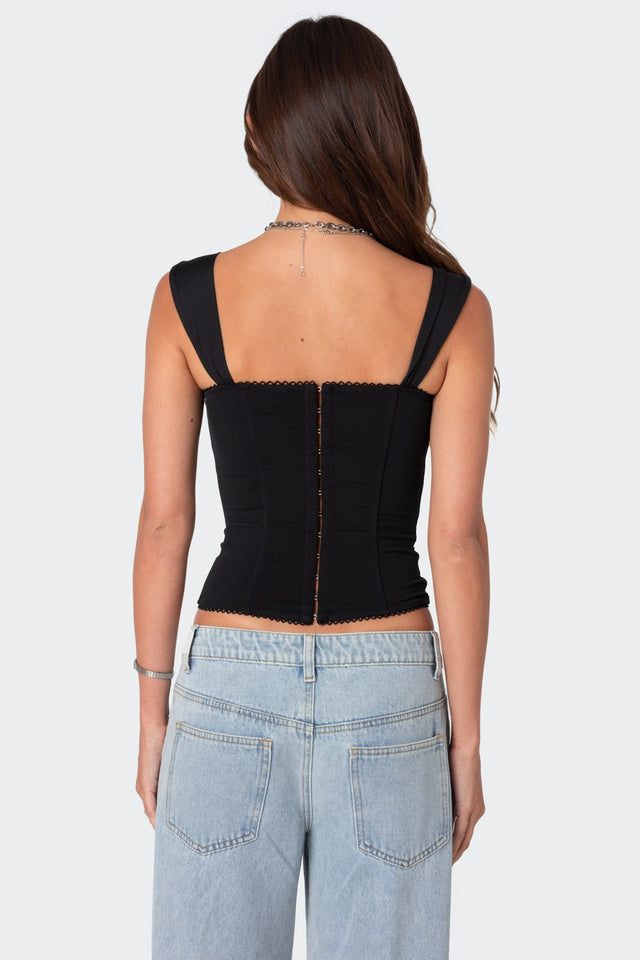 Marcella Wide Strap Corset
