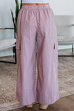 Dovie Cargo Pants - Dusty Mauve