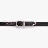 Women's Western Leather Belt | Black