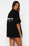 No Mercy Oversized Tee Black
