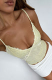 Sweet Sensation Cami Top Lemon