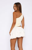Lost And Found Mini Skirt White