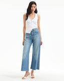 Taylor Cropped Wide-Leg Jean