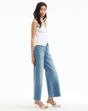 Taylor Cropped Wide-Leg Jean