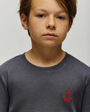 KIDS NOE LONG SLEEVE WAFFLE TEE - KO1400005