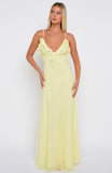 Self Sabotage Maxi Dress Lemon