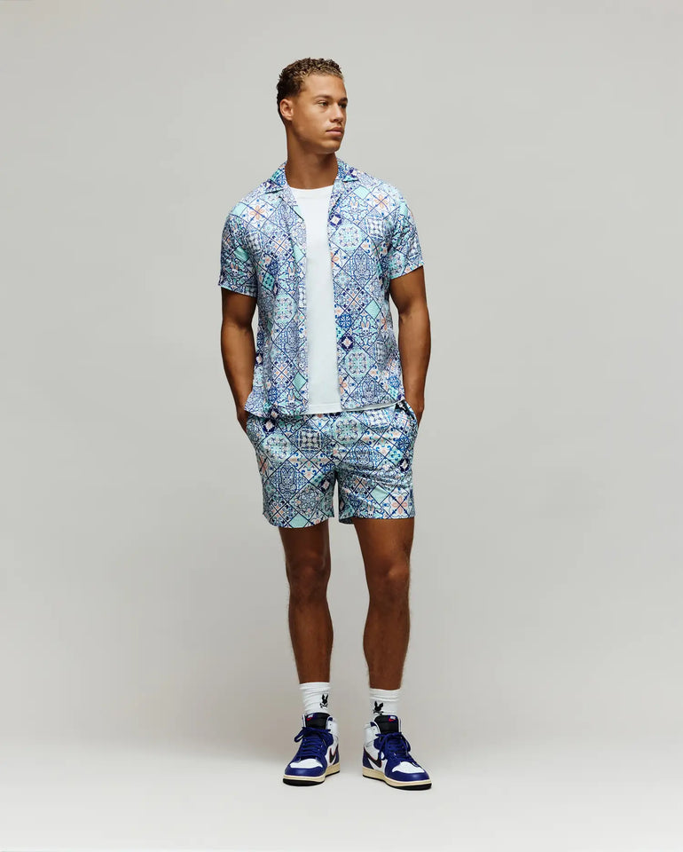 MENS NIVAR ALL OVER PRINT SWIM TRUNK - MB1000044