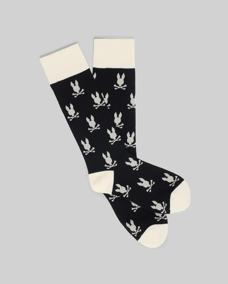 MENS ALL OVER BUNNY DRESS SOCK - MO2200022