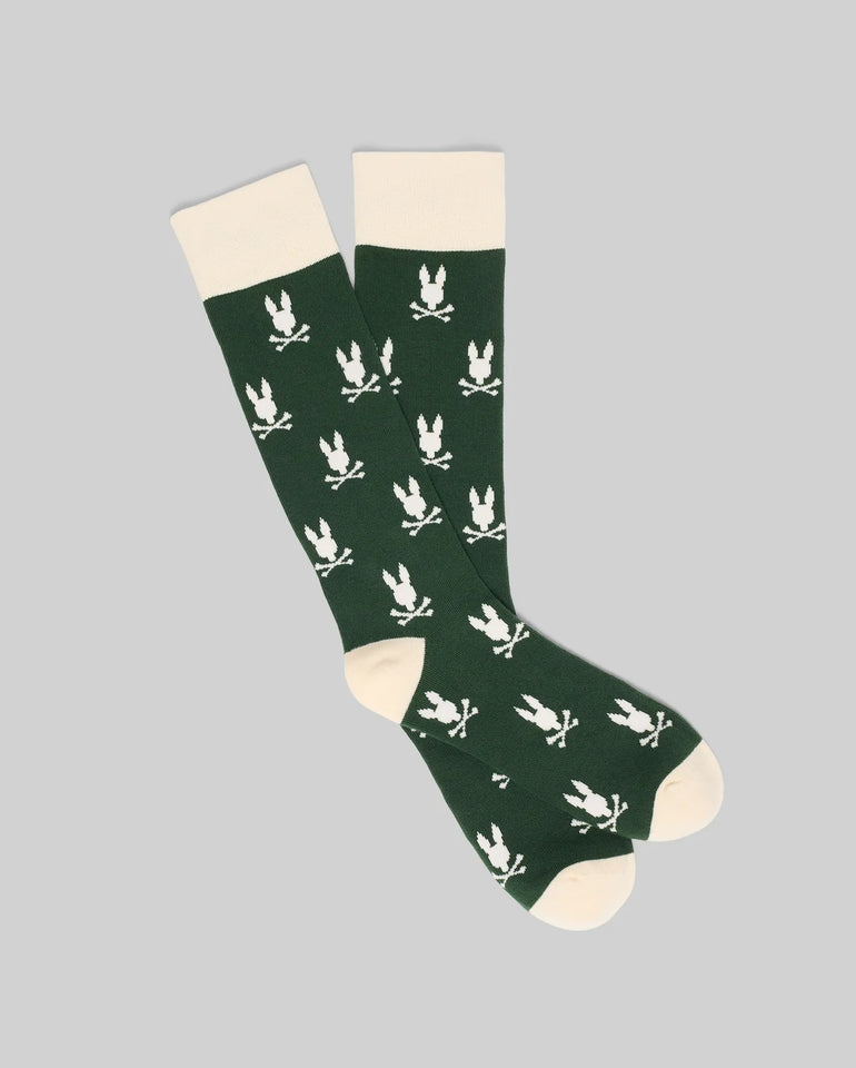 MENS ALL OVER BUNNY DRESS SOCK - MO2200022