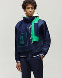 MENS DARIAN SQUARE LOGO SCARF - MO2500015