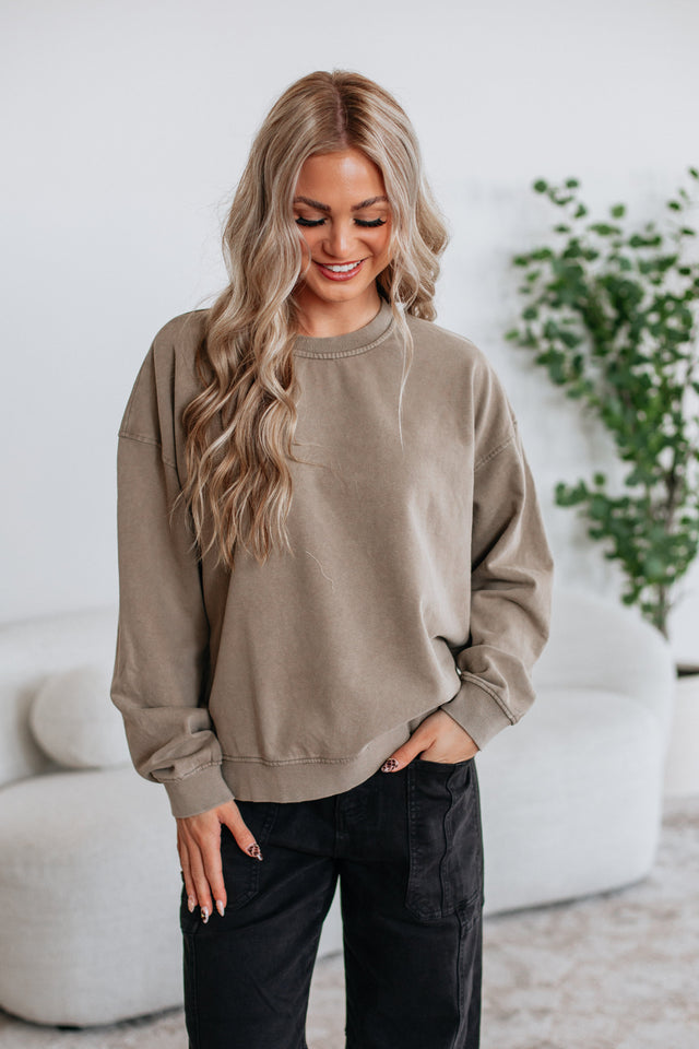 Amala Washed Crewneck