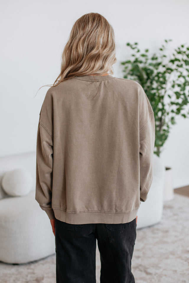 Amala Washed Crewneck