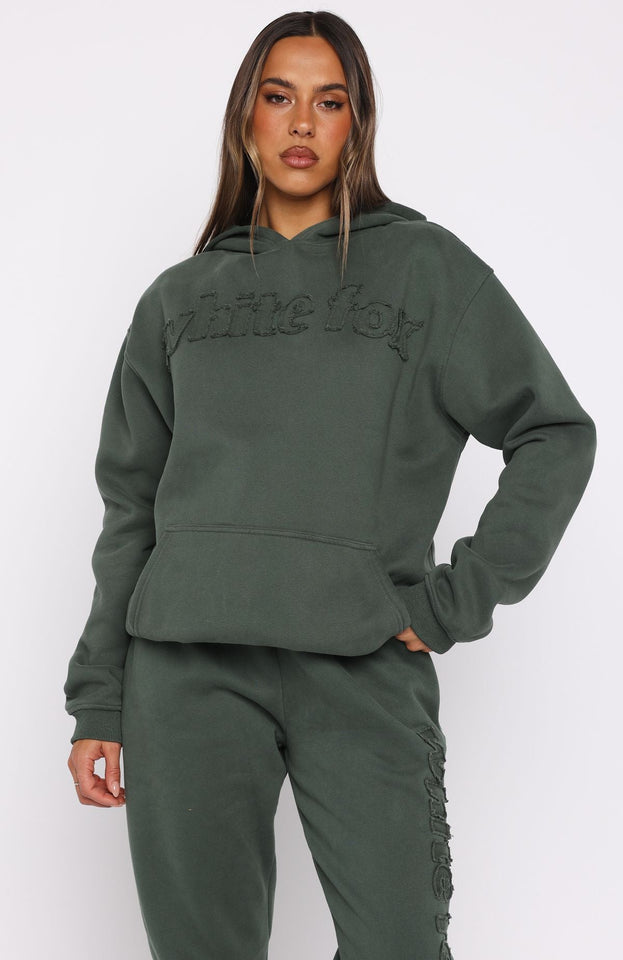 From The Archives Lexi Oversized Hoodie Khaki