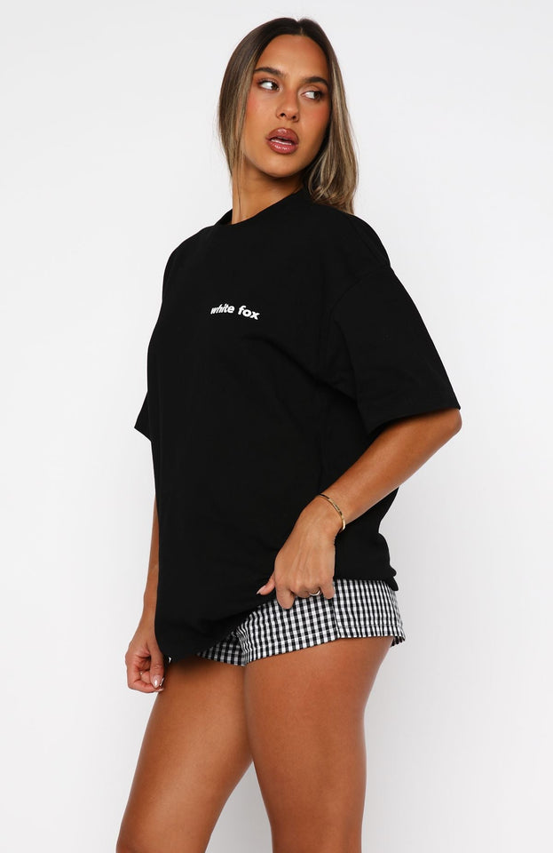 No Mercy Oversized Tee Black