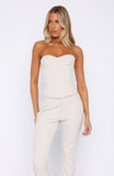 Next Chapter Strapless Bustier Bone