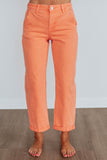 Mallorie Risen Jeans - Coral Peach